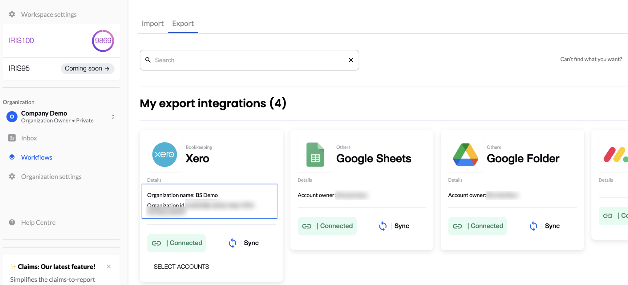 How to connect fileAI with my Xero account?